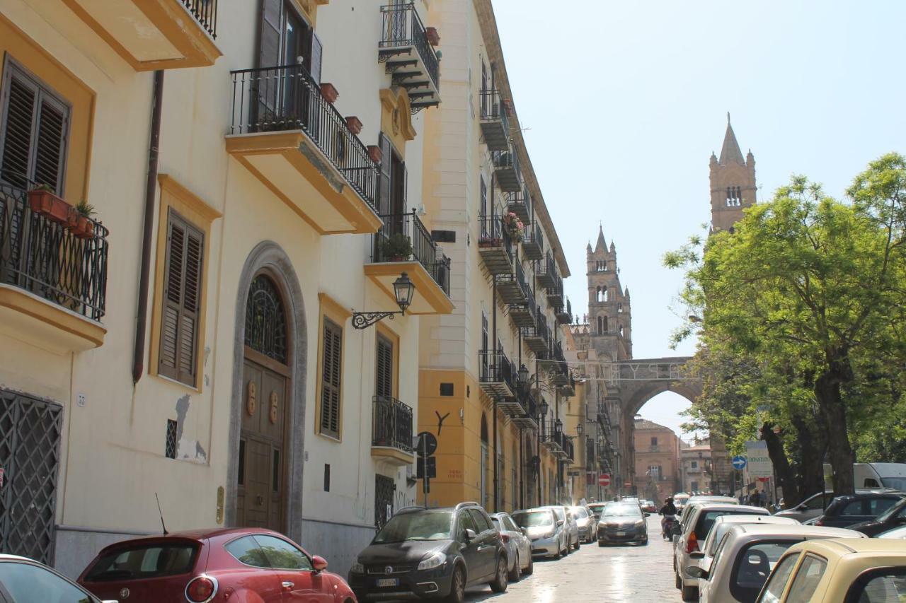 Casa Clo Alla Cattedrale Palermo Eksteriør bilde