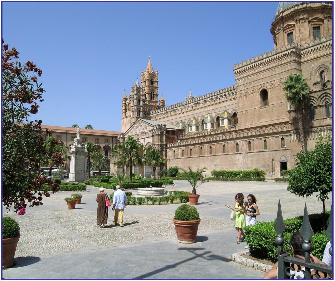 Casa Clo Alla Cattedrale Palermo Eksteriør bilde