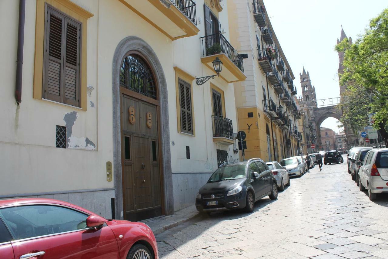 Casa Clo Alla Cattedrale Palermo Eksteriør bilde